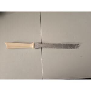 Vintage Quikut Quikkle Double Sided Serrated Knife USA